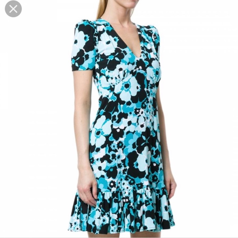 Michael Kors turquoise dress